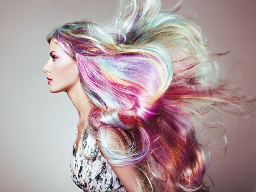 beauty fashion model girl with colorful dyed hair 2023 11 27 05 31 43 utc